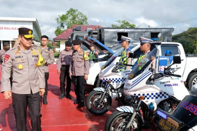 
					Kapolda Kaltara Irjen Pol. Daniel Adityajaya, S.H, S.I.K, M.Si., melakukan kunjungan kerja ke Polres Malinau, Kamis (11/01/2024).
