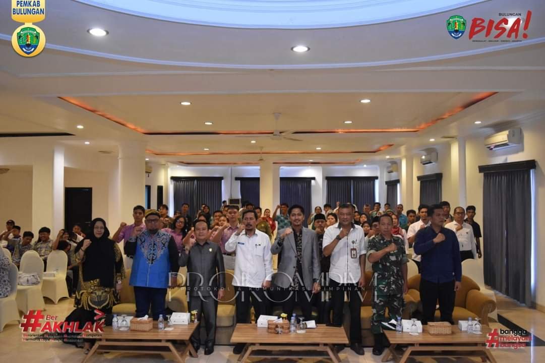 Asisten I Pemkab Bulungan Menghadiri Kegiatan Gerakan Pengawasan Partisipatif Pemilu 2024