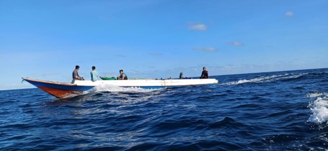 
					Tiga Pelaku Ilegal Fishing Diamankan Tim Patroli Gabungan Lantamal XIII 

