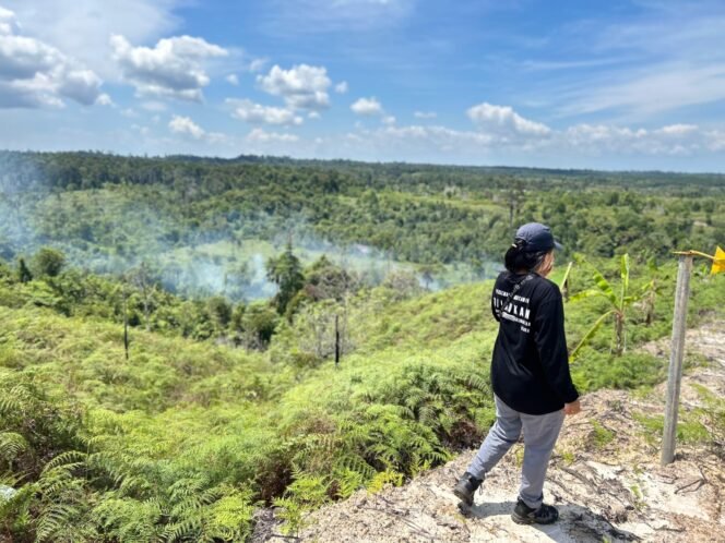 
					KARHUTLA : Salah satu kejadian karhutla di wilayah Tarakan yang ditangani KPH Tarakan, belum lama ini.