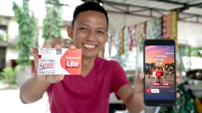 
					Kartu Perdana Telkomsel Lite Hadirkan Akses Broadband Hemat Terjangkau untuk Semua, Internetan Tanpa Beban mulai Rp25 Ribu dan Kuota hingga 60 GB



