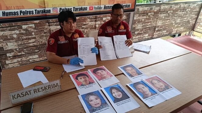 
					Polres Tarakan rilis 7 orang pemilih ganda di TPS 57 masuk DPO. Foto : Ist
