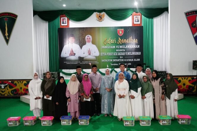 
					Lewat Safari Ramadhan, Pangdam VI/Mulawarman Berbagi Kebersamaan dengan Prajurit dan Warakawuri