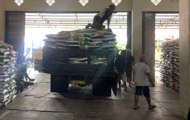 
					Gudang beras CV Lautan Mas Jaya. Foto : Ist 