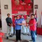 Pengurus DPD PAN Tana Tidung dan Kawan IA (Ibrahim Ali) mengambil formulir pendaftaran bakal Calon Bupati dan Wakil Bupati Tana Tidung di Sekretariat Partai Demokrasi Indonesia Perjuangan (PDIP) Kabupaten Tana Tidung Selasa (16/4/24).