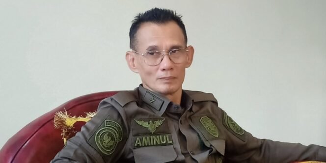 
					Marsekal Pertama TNI Aminul Hakim, Kepala Badan Intelejen Nasional Daerah Kaltara. Foto: fokusborneo.com