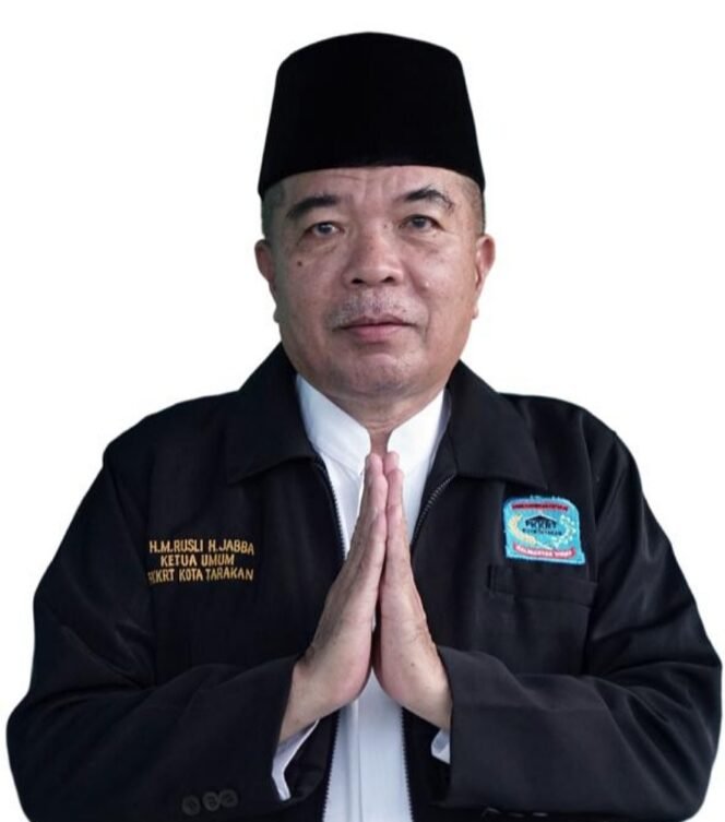 
					Ketua FKKRT Kota Tarakan Rusli Jabba. Foto : Ist 