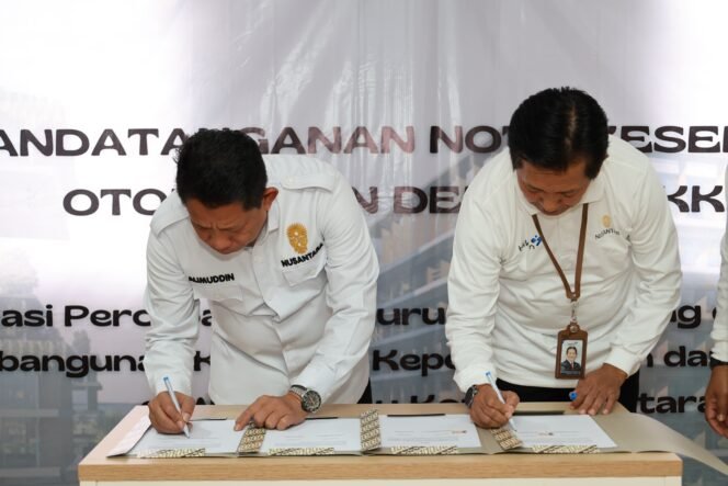 
					Otorita IKN bersama BKKBN Tandatangani Nota Kesepahaman Intensifikasi Penurunan Stunting di Wilayah IKN