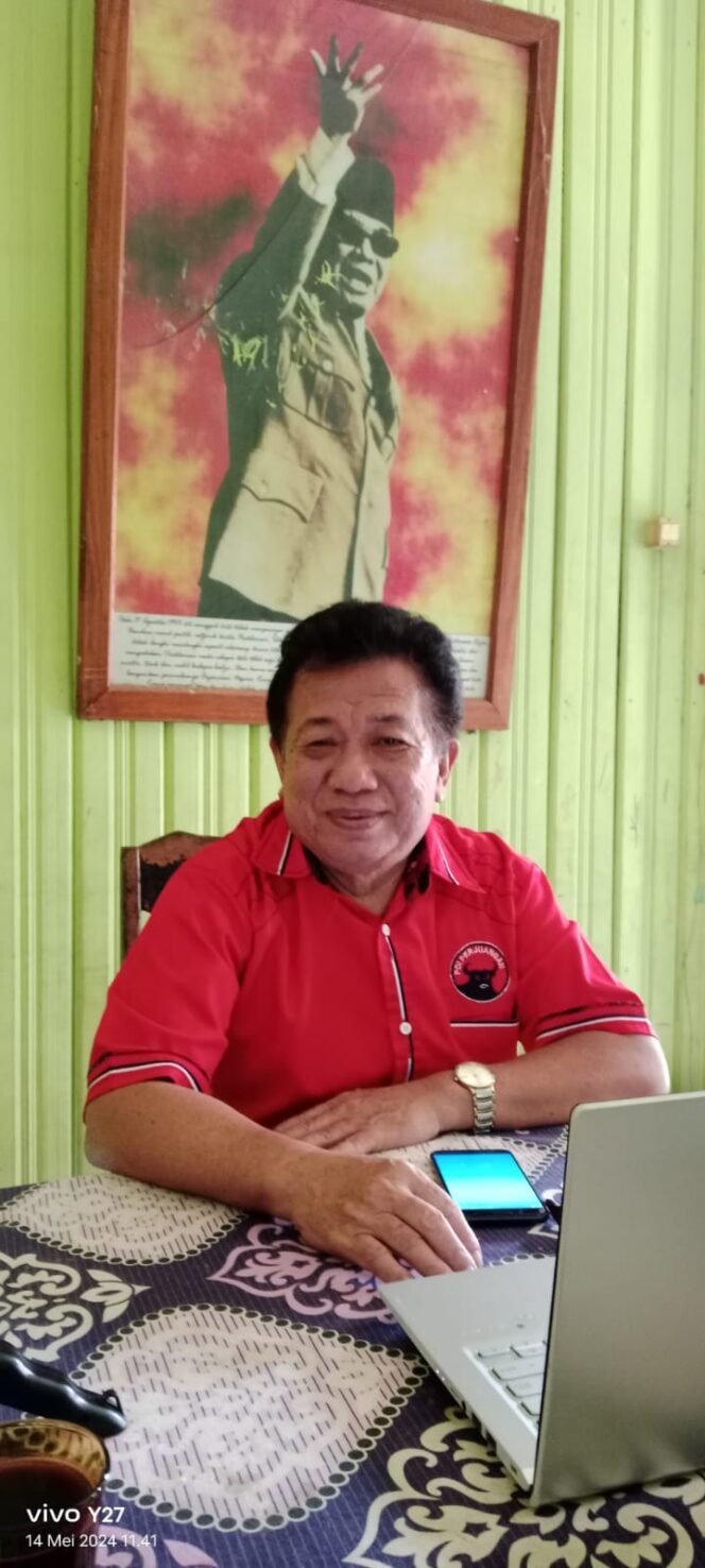
					Markus Yungking, Ketua DPC PDIP Kabupaten Tana Tidung 