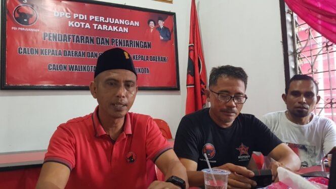 
					Ketua Penjaringan Cakada DPC PDIP Kota Tarakan Mustakim. Foto : Fokusborneo.com 