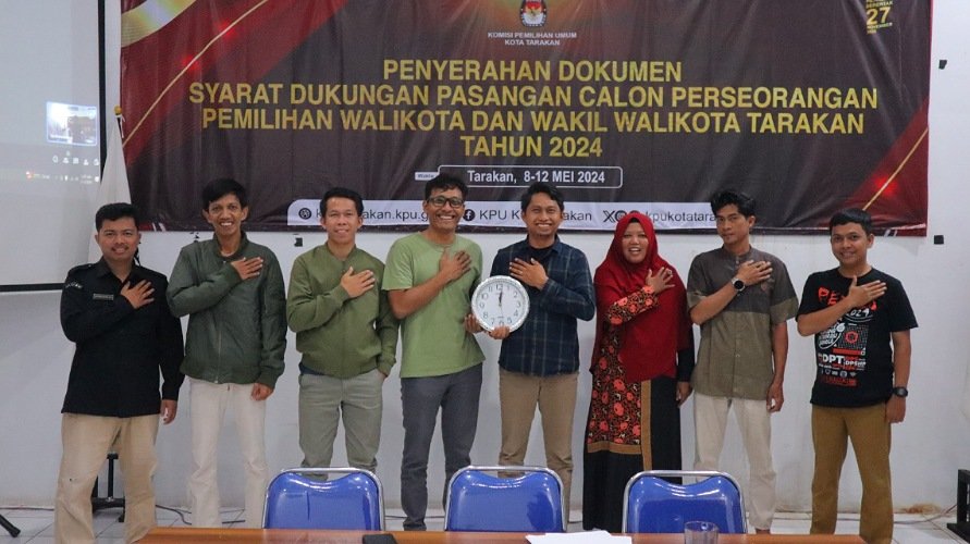 Resmi Ditutup, Tidak Ada Pendaftar Bakal Paslon Perseorangan di Pilwali Tarakan