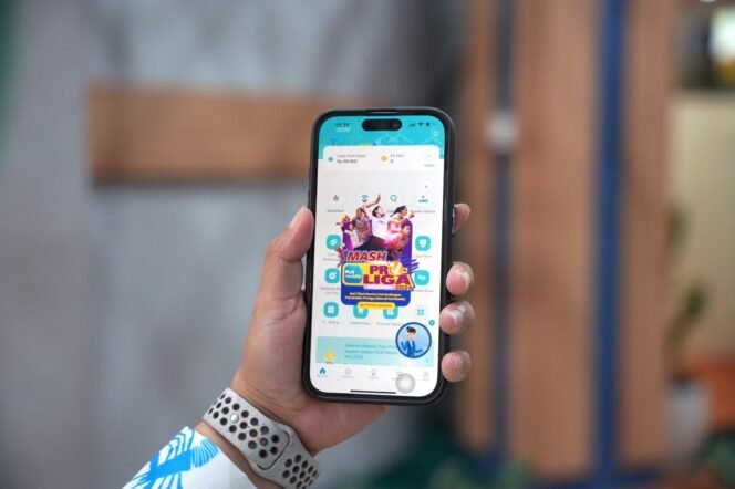 
					Tampilan penjualan tiket PLN Mobile Proliga 2024 melalui aplikasi PLN Mobile.