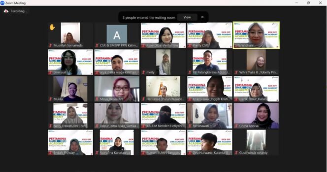 
					*Tingkatkan Perekonomian Indonesia Lewat UMKM Pertamina Gelar UMK Academy 2024 Secara Daring, Senin (10/6/24) 