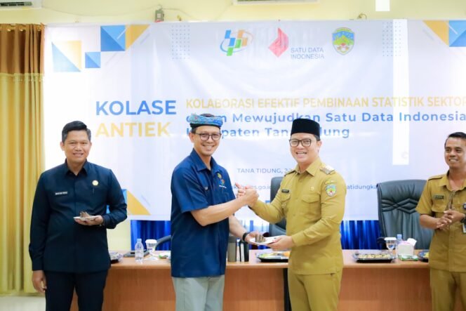 
					Hadiri Kegiatan Pembinaan Statistik Sektoral, Bupati Tana Tidung Ajak Seluruh Pihak Dukung Pelaksanaan Satu Data Indonesia