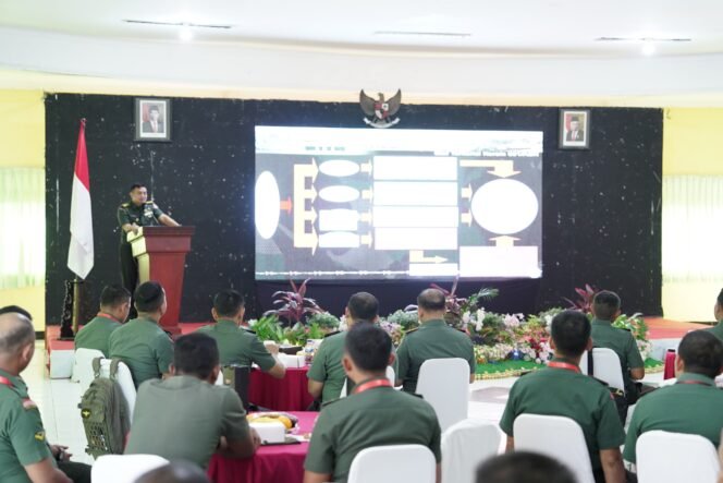 
					Kodam VI/Mulawarman menggelar sosialisasi komponen pendukung tahun anggaran 2024. Bertempat di Balai Sudirman, Kodam VI/Mulawarman pada hari kamis, (27/06/2024).