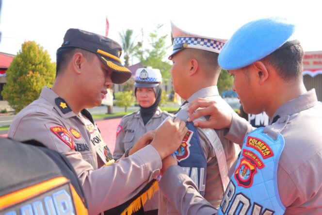 
					Apel gelar pasukan dalam rangka 