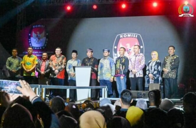 
					Anggota DPRD Provinsi Kaltara Ainun Farida hadiri peluncuran tahapan pilkada Kaltara. Foto : Humas Setwan 