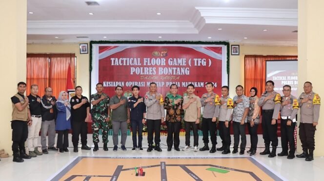
					Polres Bontang Gelar TFG dalam Persiapan Operasi Mantap Praja Mahakam 2024