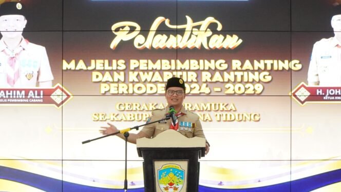 
					Hadiri Pelantikan Mabiran Gerakan Pramuka, Bupati Tana Tidung Harapkan Tunas Bangsa Lebih Baik