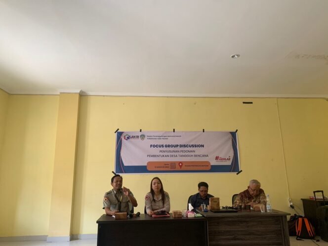 
					Mitigasi Bencana, BPBD Tana Tidung Gelar FGD Pedoman Pembentukan Desa Tangguh Bencana