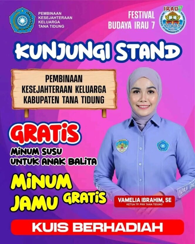 
					PKK Tana Tidung Bagikan Susu Gratis Kepada Balita