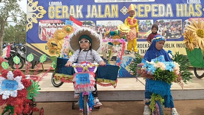 
					 Peserta Sepeda Hias 