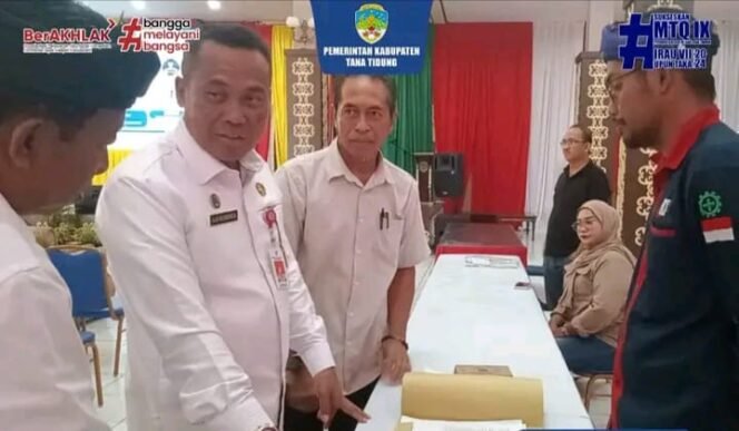 
					Pemerintah Kabupaten Tana Tidung menggelar pameran bursa kerja job fair 2024, kegiatan dilaksanakan di Pendopo Djaparuddin Tana Tidung, Rabu (28/8/24)