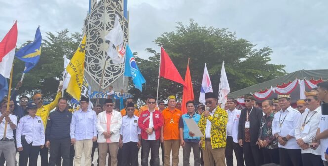 
					Sebelum Daftar ke KPU, 12 Parpol Deklarasi Usung ZIAP di Pilkada Kaltara