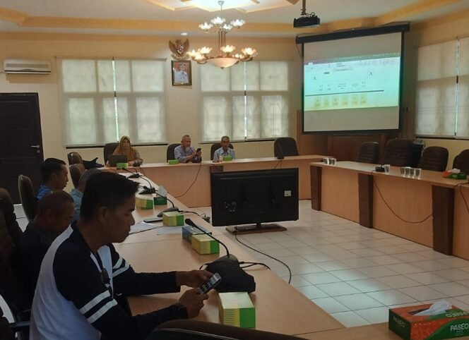 
					Rapat koordinasi persiapan pelantikan DPRD Kota Tarakan. Foto : Ist 