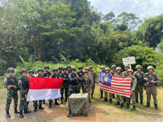 
					Momen penuh keharmonisan terjadi di perbatasan Indonesia-Malaysia, tepatnya di Pos Gabma Simanggaris, Senin (02/09/24)