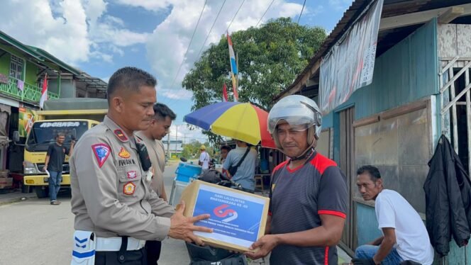 
					Satuan Lalu Lintas Polres Tana Tidung adakan Bakti Kesehatan, Bantuan Soialan dan Anjangsana. Hal itu dalam rangka HUT Korps Lalu Lintas Bhayangkara ke-69. Senin (10 /9/2024).