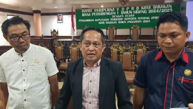 
					Wakil Ketua Sementara DPRD Kota Tarakan Herman Hamid. Foto : Fokusborneo.com 