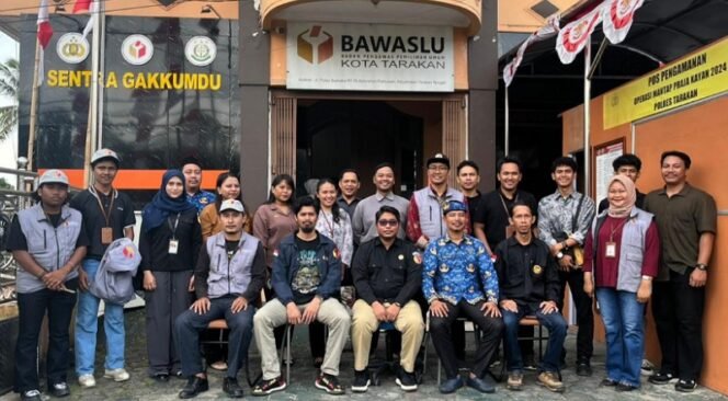 
					Bawaslu Kota Tarakan gelar peringatan Hari Kesaktian Pancasila. Foto : Ist