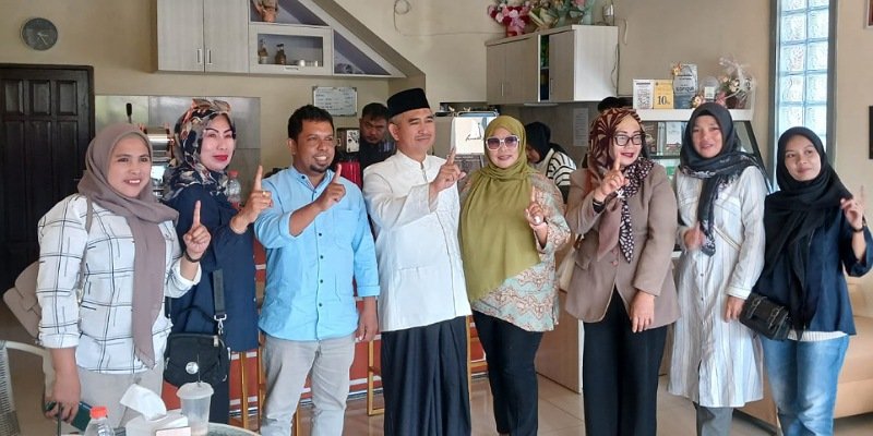 Ketua Bappilu DPW Gelora Kaltara Temui Khairul. Foto: ist