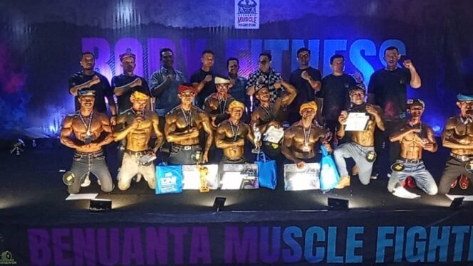 
					Body Fitness Benuanta Muscle Fighter Season 3 sukses. Foto : Ist 