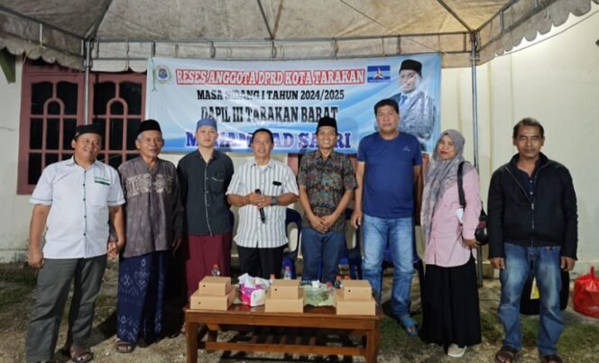 
					Reses Anggota DPRD Kota Tarakan Muhammad Safri. Foto : Ist 