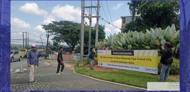 
					Dinas Perhubungan (Dishub) Kota Balikpapan akan melakukan uji coba pengaktifan Alat Pemberi Isyarat Lalu Lintas (APILL) disimpang Perumahan Grand City, mulai Sabtu (19/10/2024)