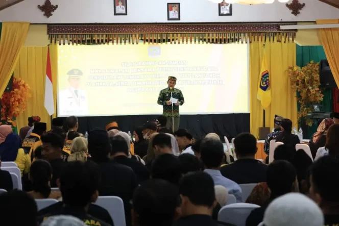 
					Penjabat Wali Kota Tarakan, menggelar Silaturahmi dan Jamuan Makan Malam bersama Penggiat Seni Budaya, Pengisi Acara Iraw Tengkayu XIII, Para Atlet dan Tokoh Olahraga, serta Tim Rehabilitasi Saluran Drainase DPUPR Kota Tarakan.