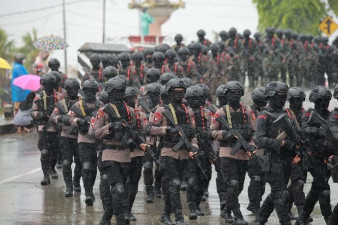 
					Dalam rangka memperkenalkan Pasukan Brimob II dan memeriahkan Hut Korps Brimob Polri ke- 79.