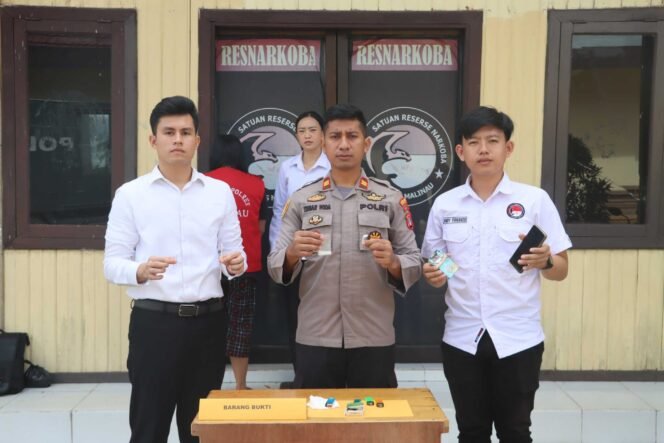 
					wanita berinisial SN yang diamankan Sat Reskoba Polres Malinau.