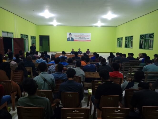 
					Wakil Ketua Dewan Perwakilan Rakyat Daerah (DPRD) Kalimantan Utara, Mohammad Nasir melaksanakan sosper atau sosialisasi Peraturan Daerah (Perda) Kaltara Nomor 11 Tahun 2024 Tentang Penyelenggaraan Program Jaminan Sosial Ketenagakerjaan. di desa Pimping, Kecamatan Tanjung Palas Utara, Bulungan, beberapa waklu lalu.
