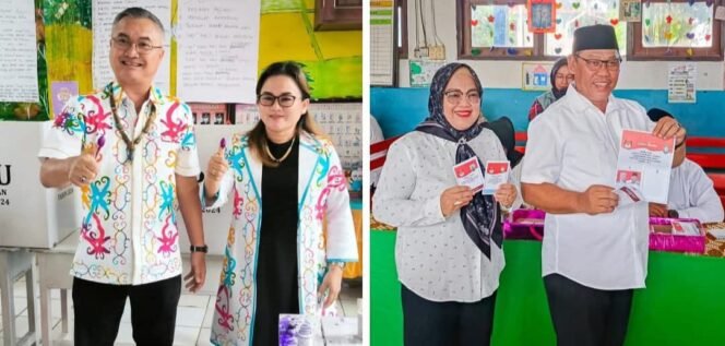 
					Bupati dan Wabup Salurkan Hak Suara di TPS 04 dan 05 Desa Malinau Kota