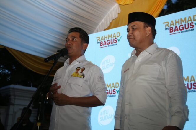 
					Paslon Walikota dan Wakil Walikota Balikpapan, Rahmad Masâ€™ud dan Bagus Susetyo