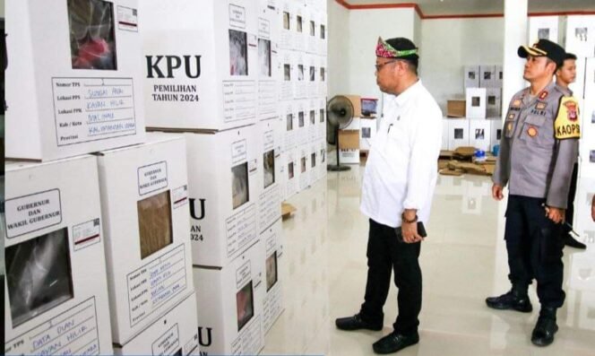
					Pjs Bupati Malinau Tinjau Kesiapan Logistik Jelang Pilkada 2024â€