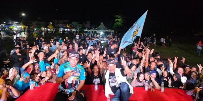 
					Hujan Deras, Masyarakat Tanjung Palas Utara Tetap Semangat Mengikuti Kampanye ZIAP