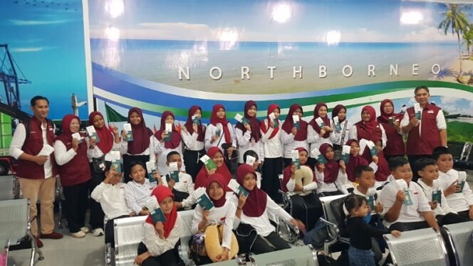 
					29 orang siswa kontingen Indonesia asal Tarakan ikut StEC bertolak ke Malaysia. Foto : Fokusborneo.com 