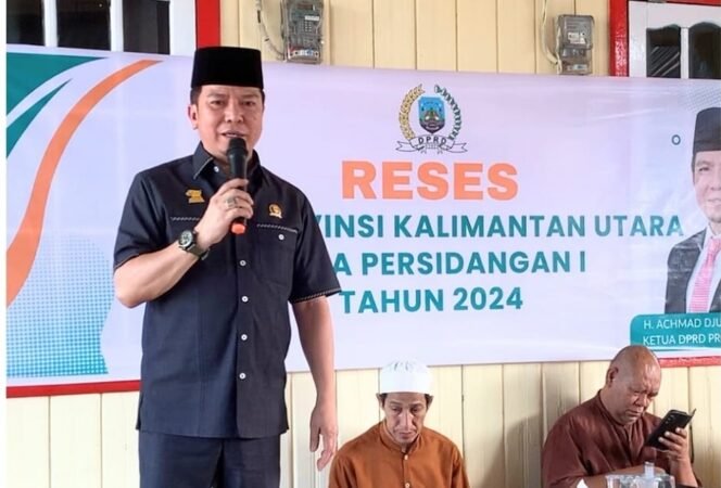 
					Reses anggota DPRD Kaltara Achmad Djufrie di Kampung Arab Tanjung Selor Hulu. (Foto: Istimewa)

