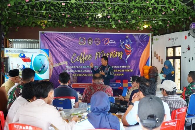 
					Melalui koordinasi yang kuat, KUPP Sei Nyamuk berupaya membangun Ekonomi Indonesia di perbatasan