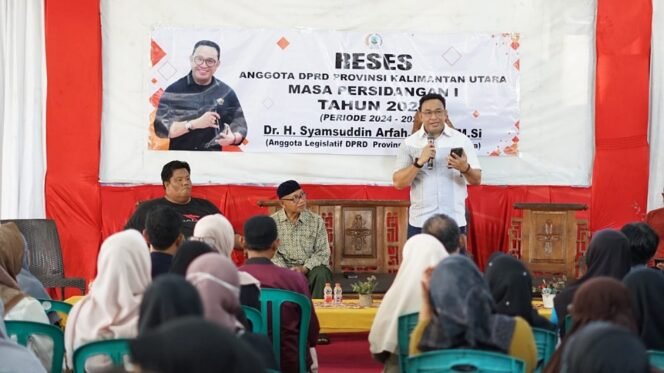 
					Reses Anggota DPRD Provinsi Kaltara Syamsuddin Arfah. Foto : Fokusborneo.com 