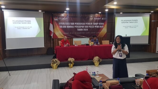 
					Pendidikan pemilih yang digagas Komisi II DPR RI dengan KPU RI di Kota Tarakan. Foto : Fokusborneo.com 